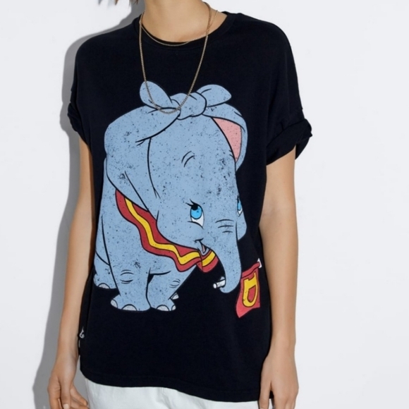 Zara x Disney - Dumbo Tee - Size M - Picture 1 of 9